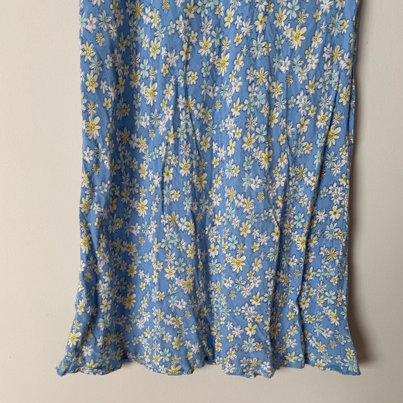 Vintage 90s Y2K Ann Taylor Loft Floral Girlhood Core Romantic Dress - Picture 12 of 13